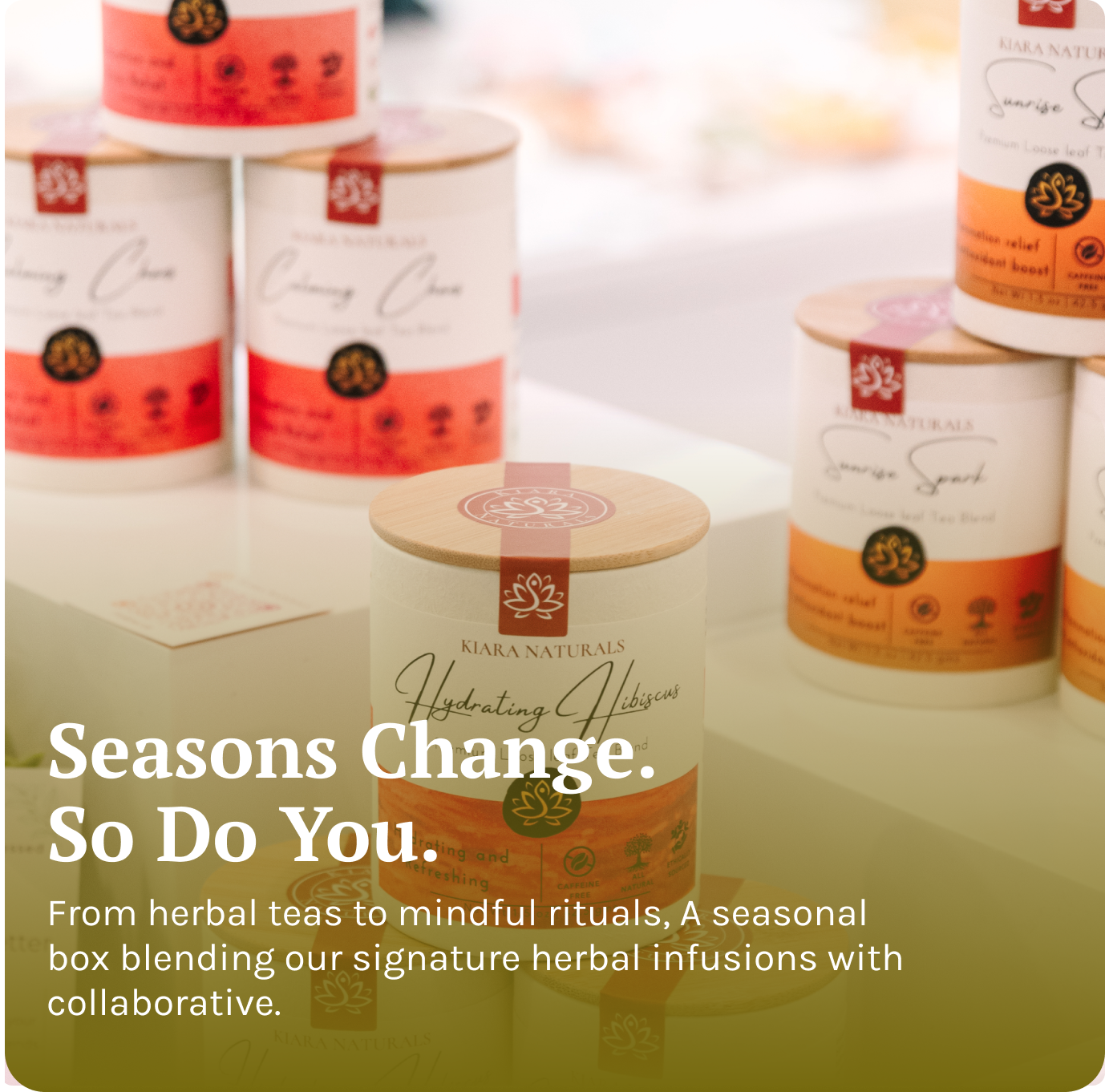 SEASONAL TEA BOX
